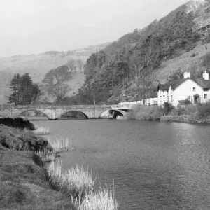 Machynlleth Bridge Print, circa 1805 Machynlleth Bridge Print, circa 1805