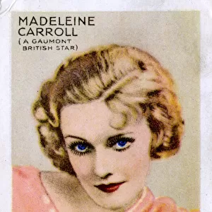Madeleine Carroll, English actress