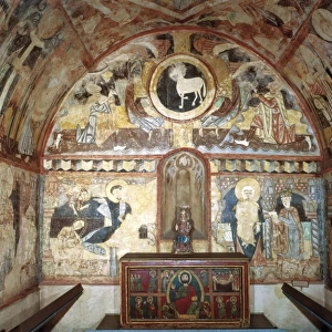 MADERUELO, Master of (12th century). Wall paintings