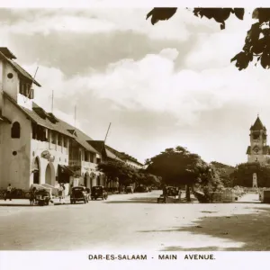 Tanzania Metal Art Print Collection: Dar es Salaam
