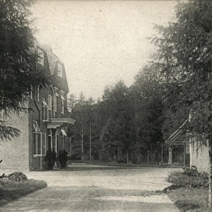 Main entrance, Pinewood Sanatorium, Wokingham