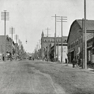 Main Street, Butte, Montana, USA