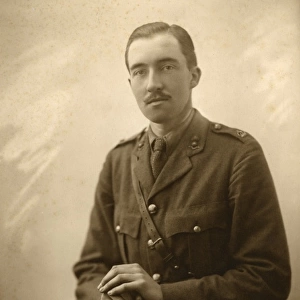 Major Gerald Messervy MC, British army officer, WW1
