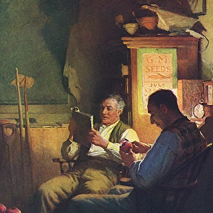 Man Reading 1913