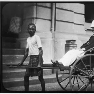 Man in Rickshaw
