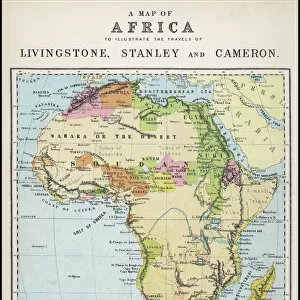 Madagascar Framed Print Collection: Maps