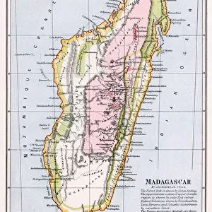 MAP / AFRICA / MADAGASCAR