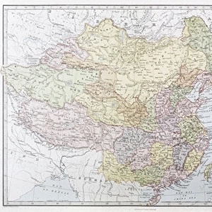 Map / Asia / China 1871