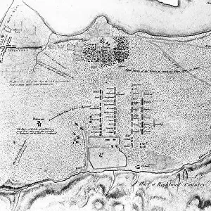 Map of Culloden Battlefield
