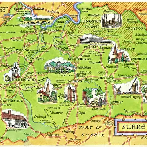 Map - Surrey
