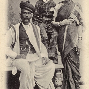 Maratha Family, India