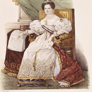 Maria Christina (1806-1878). Queen and regent