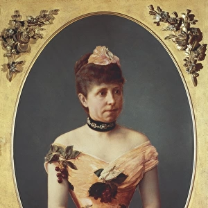 Maria Christina of Habsburg (1858-1929). Queen