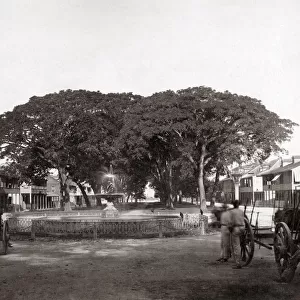 Marine Square, Trinidad, West Indies, c. 1870 s