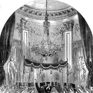 Marriage ceremony of Rothschilds, 1857