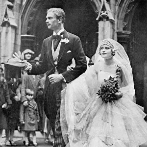 Marriage of Greville Worthington and Diana Duncombe
