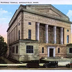 Masonic Temple, Springfield, Massachusetts, USA