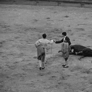 Matamoros, Mexico. Death of the bull