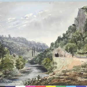 Matlock, Derbyshire Print (1850) by James Moore Matlock, Derbyshire Print (1850) by James Moore