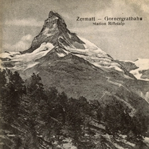 The Matterhorn, Switzerland - Gornergrat Bahn - Riffelalp