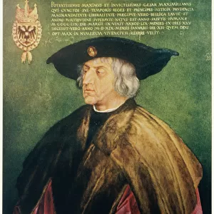 Maximilian I / Durer Ptg