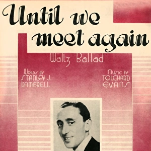 Until we meet again - Music Sheet Cover