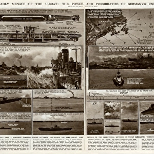 Menace of the U-boat by G. H. Davis