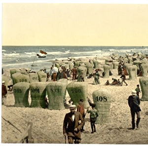 Mens bathing place, Norderney, Germany