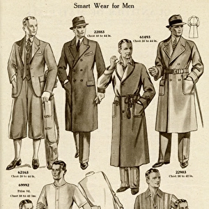 Mens winter clothing 1936
