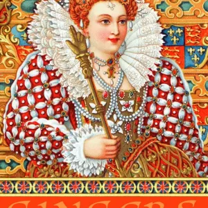 Ginger Royalty: Queen Elizabeth I Print Ginger Royalty: Queen Elizabeth I Print