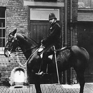 Metropolitan Police officer on horseback