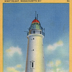 Minots Light, Massachusetts Bay, USA