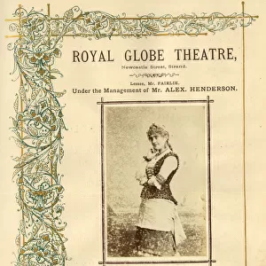Miss Poole, Royal Globe Theatre, London