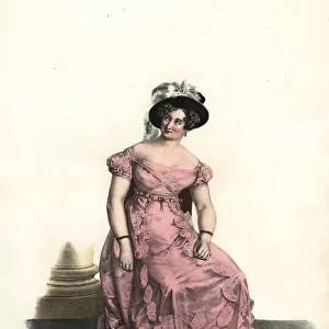 Mlle. Delphine Mante as Rosine in The Barber of Seville