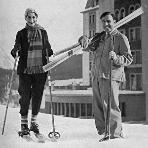 The Mollisons at St. Moritz, 1933 (Amy Johnson)