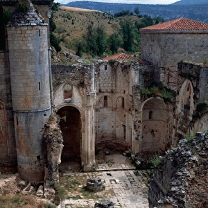 Monastery of San Pedro de Arlanza. Ruins. Spain