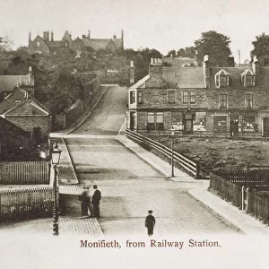 Monifieth from the Railway Station, Scotland