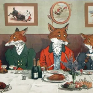 Mr Foxs Hunt Breakfast on Christmas Day