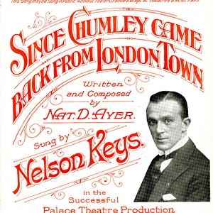 Music cover, Since Chumley Came Back from London Town