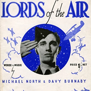 Music cover, Lords of the Air, WW2