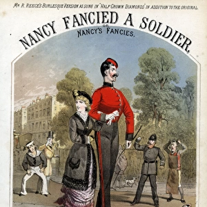 Music cover, Nancy Fancied a Soldier