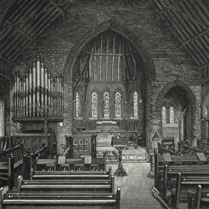 National Childrens Home (NCH), Bethnal Green - Chapel inter