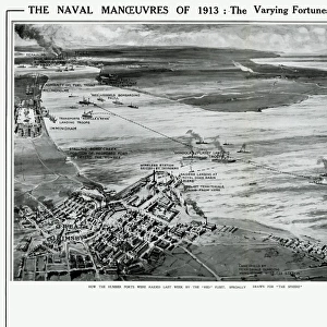 Naval manoeuvres on East Coast by G. H. Davis