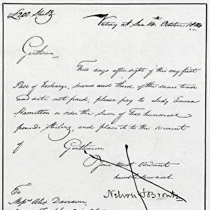 Nelson letter to Bankers
