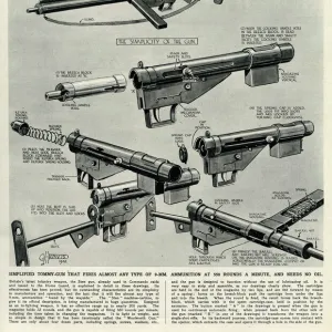 New British Sten gun by G. H. Davis