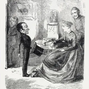 Peel's Resignation and Russell's Succession Print, 1846 Peel's Resignation and Russell's Succession Print, 1846