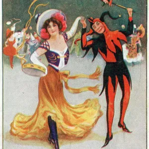 Balle de costume fantaisiste au Théâtre royal du Covent-Garden à Londres le deux décembre 1920. Date : 1920 Balle de costume fantaisiste au Théâtre royal du Covent-Garden à Londres le deux décembre 1920. Date : 1920