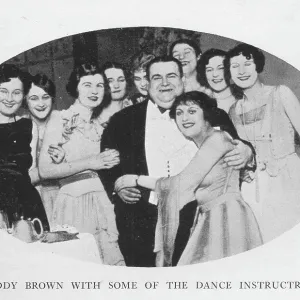 Teddy Brown Print, c.1928 Teddy Brown Print, c.1928
