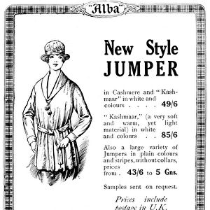 New style jumper - 1919 ladies clothing advertisement