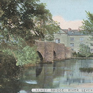 Newby Bridge, River Leven, Lancashire, England
